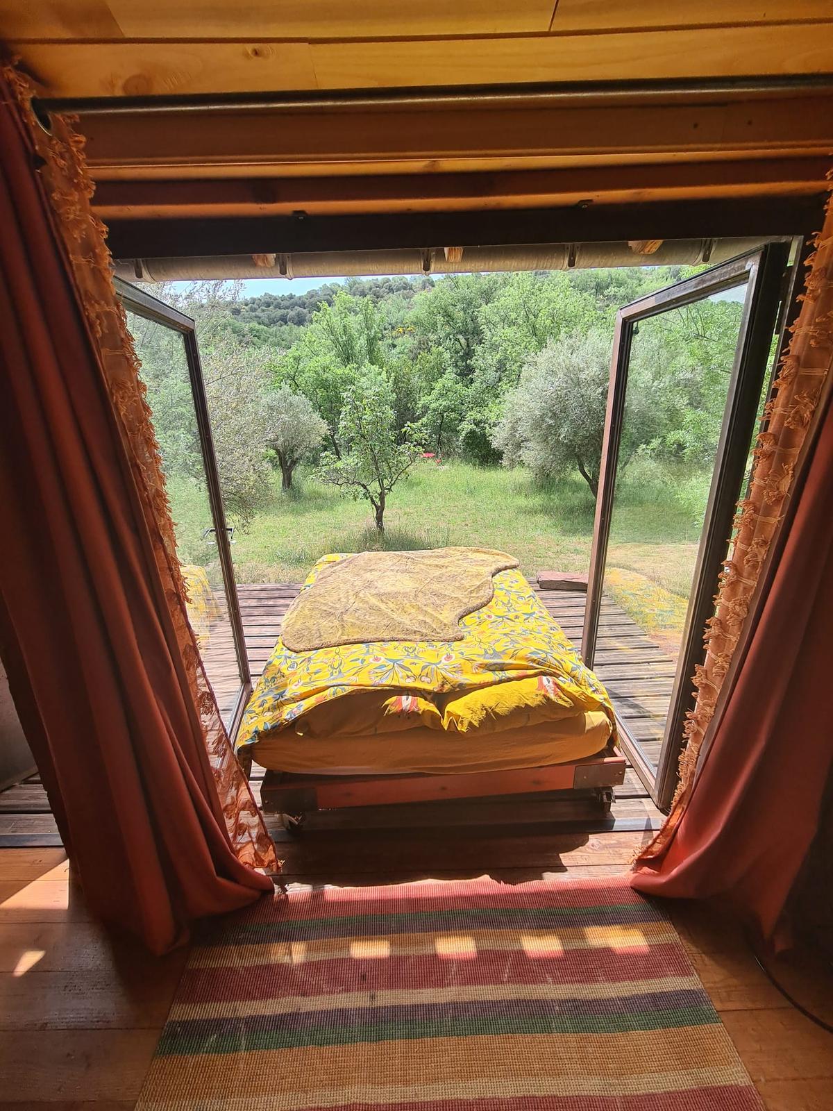 Photo 2/6 — Gîte insolite « Le nid, la chambre des étoiles · Le Puech, Occitanie » à Le Puech Hérault