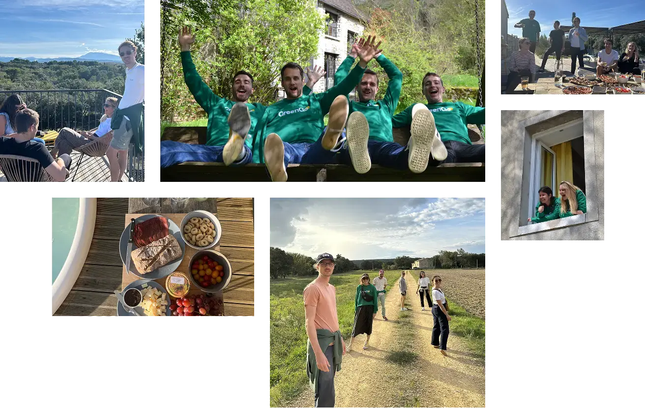 GreenGo - Mosaïque de l’équipe GreenGo.