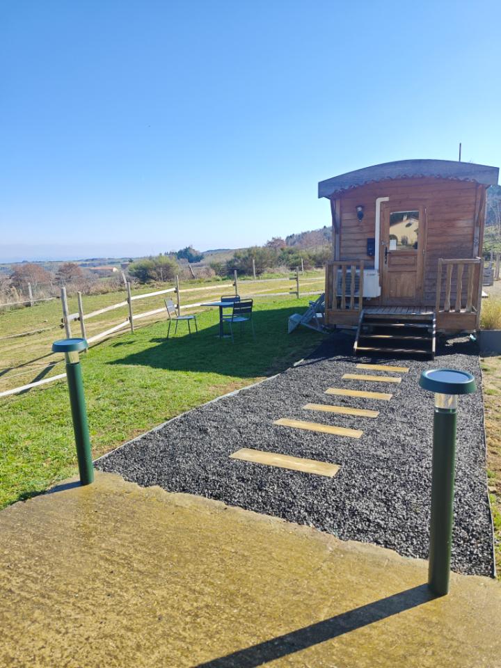 GreenGo Roulotte en Ardèche verte