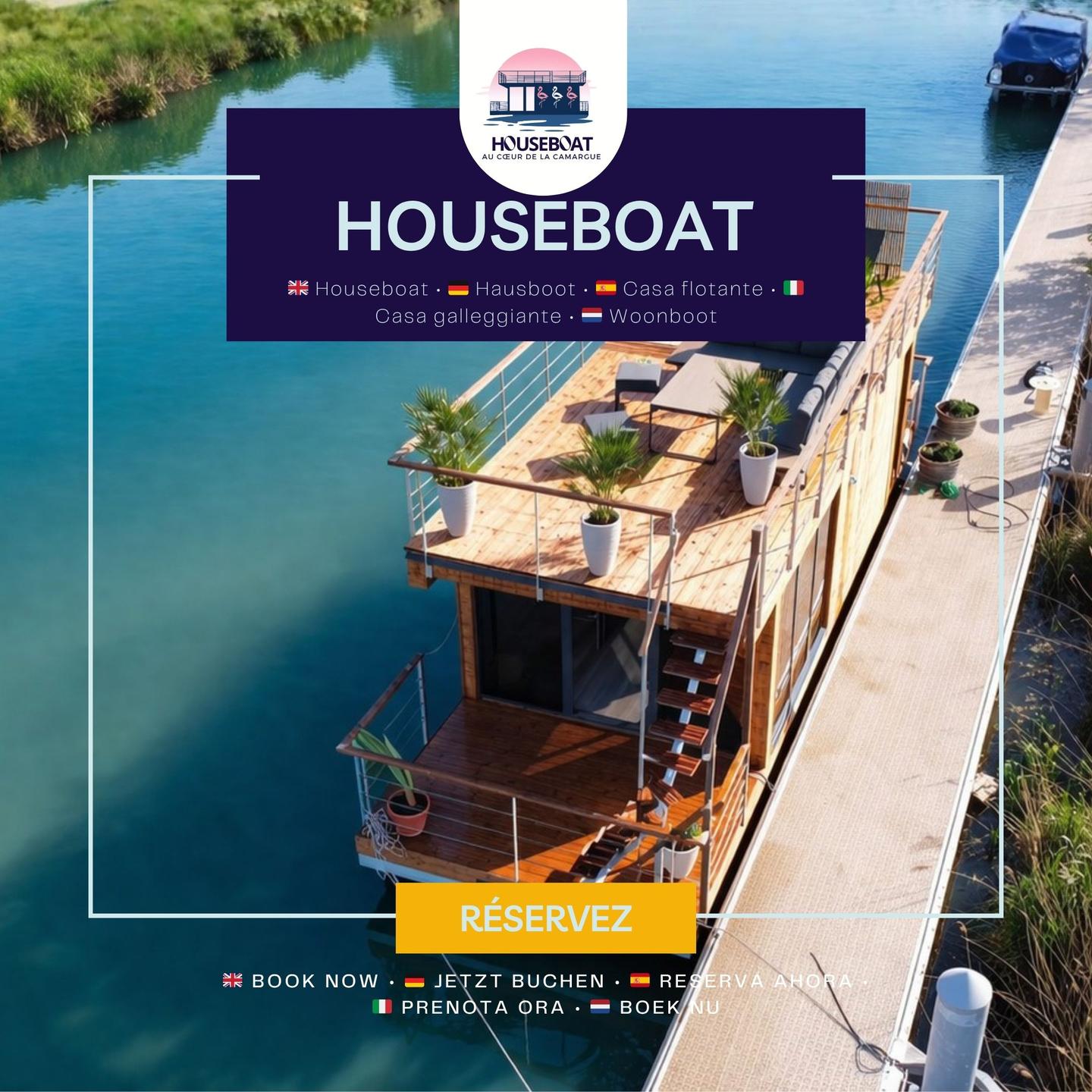 Hôte GreenGo: Houseboat Camargue