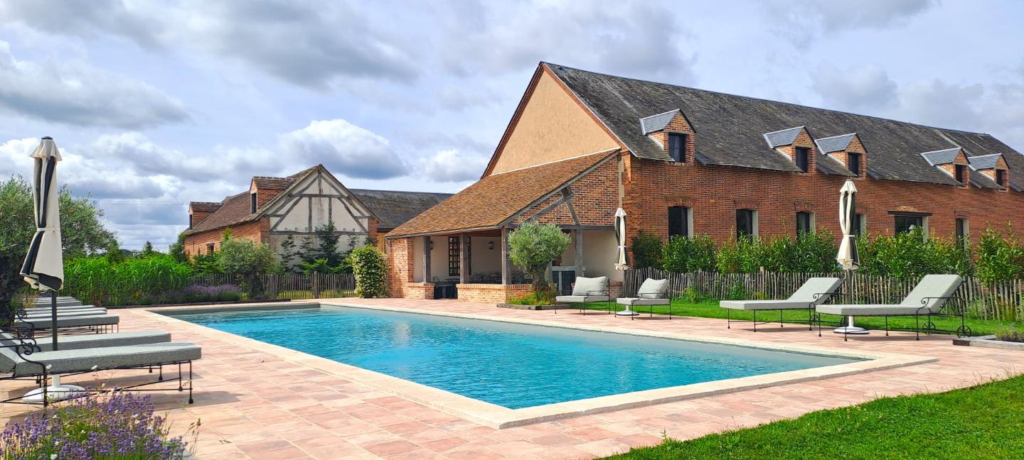 La Bergerie & le Poulailler | Pool, Padel & Spa | Gite de Charme en Sologne