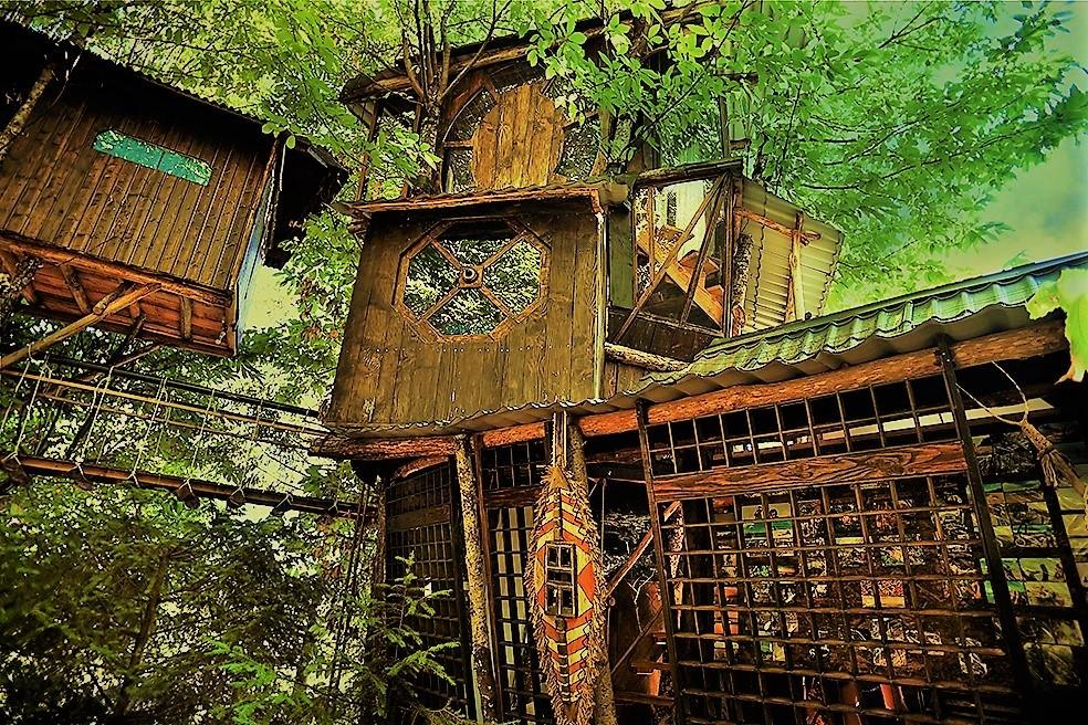GreenGo Le Vertige du Tigre; Cabane Exotique dans les arbres