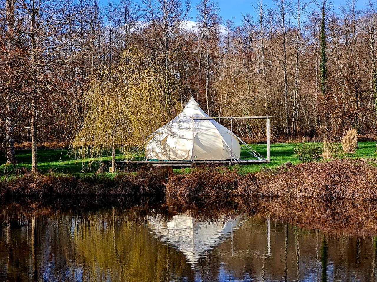 Logement GreenGo: Tente/Dôme Sky Walker avec toit transparent - Image 12
