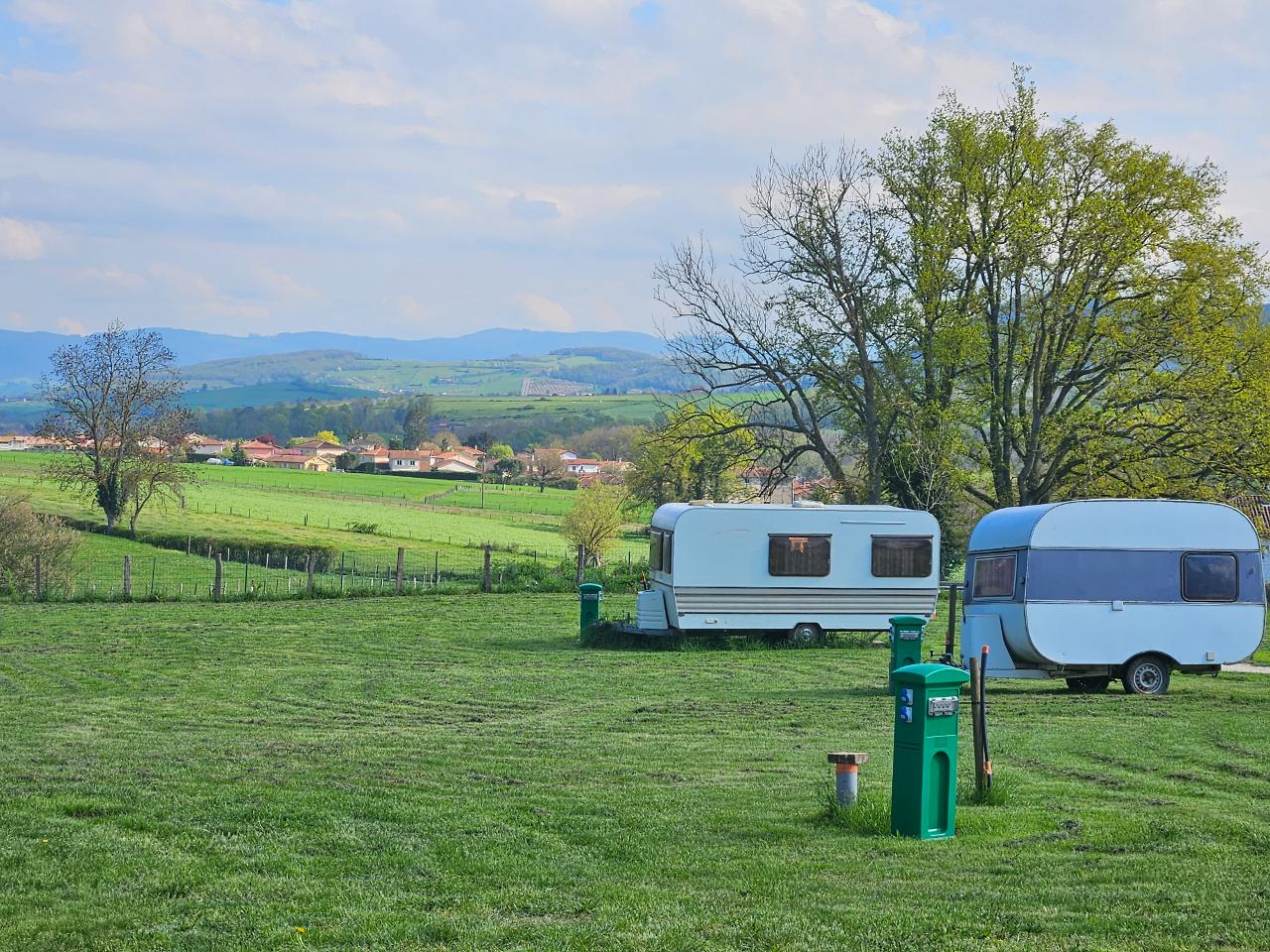 Logement GreenGo: Emplacement caravane ou camping car