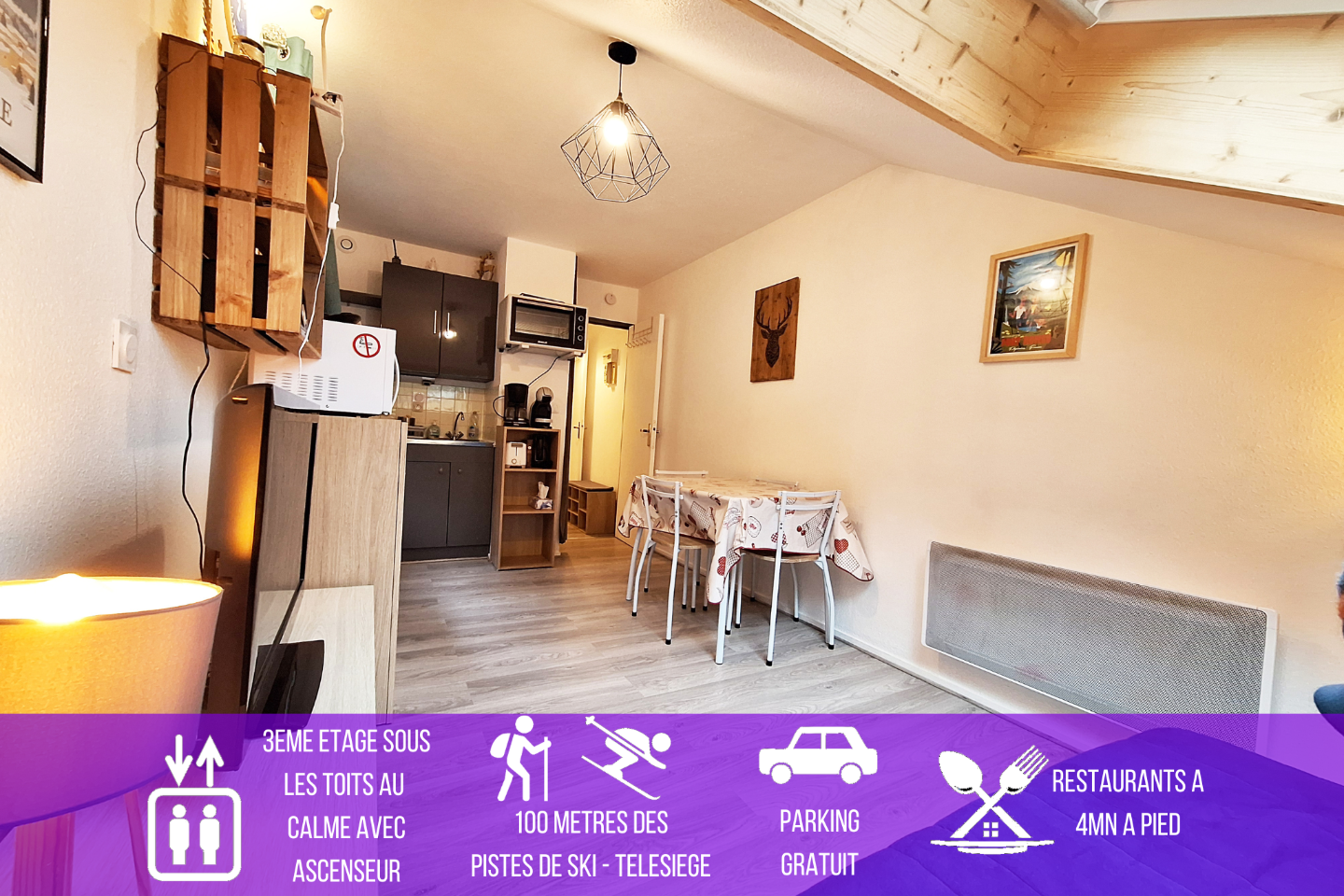 La Parenthèse - Bolquère - Appartement 100m pistes ski montagne Pyrénées