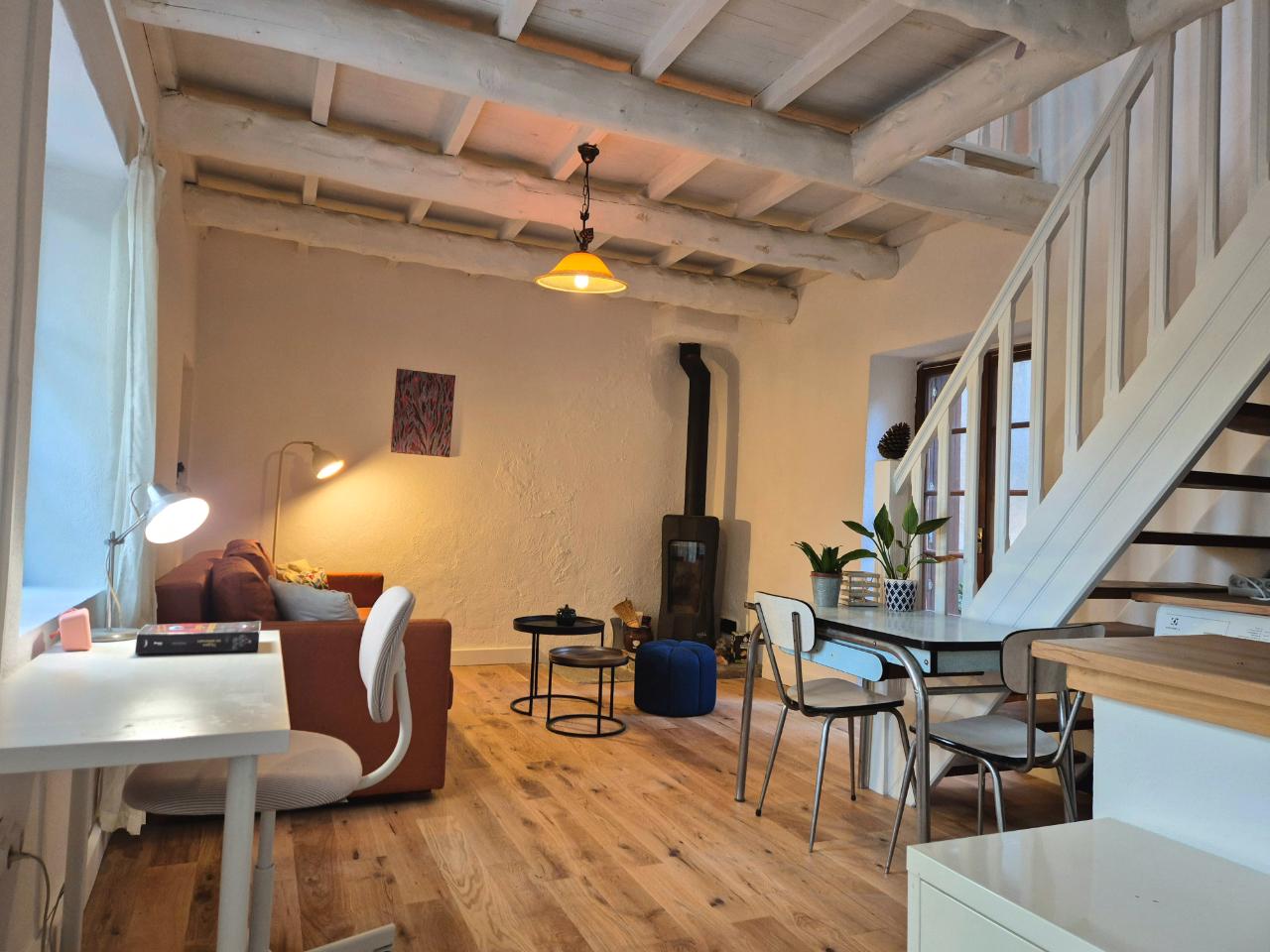 Logement GreenGo: Maisonnette – Calme, nature et poêle à bois