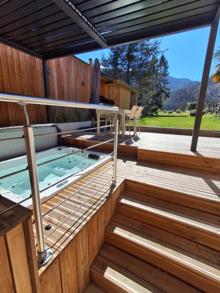 Apt 2/4 p avec jacuzzi Laruns
