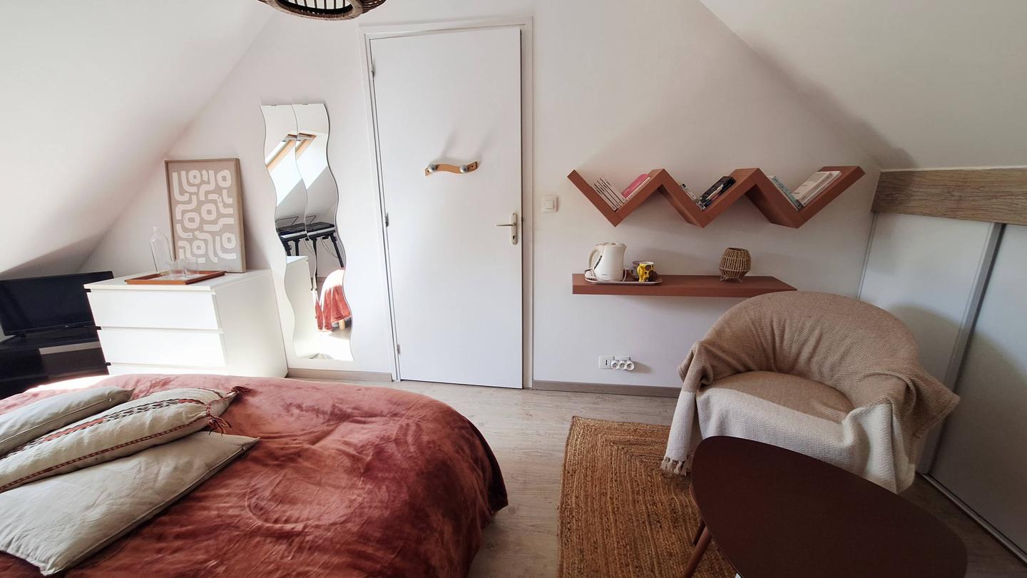 GreenGo La Ruette - chambre avec Sdb privative