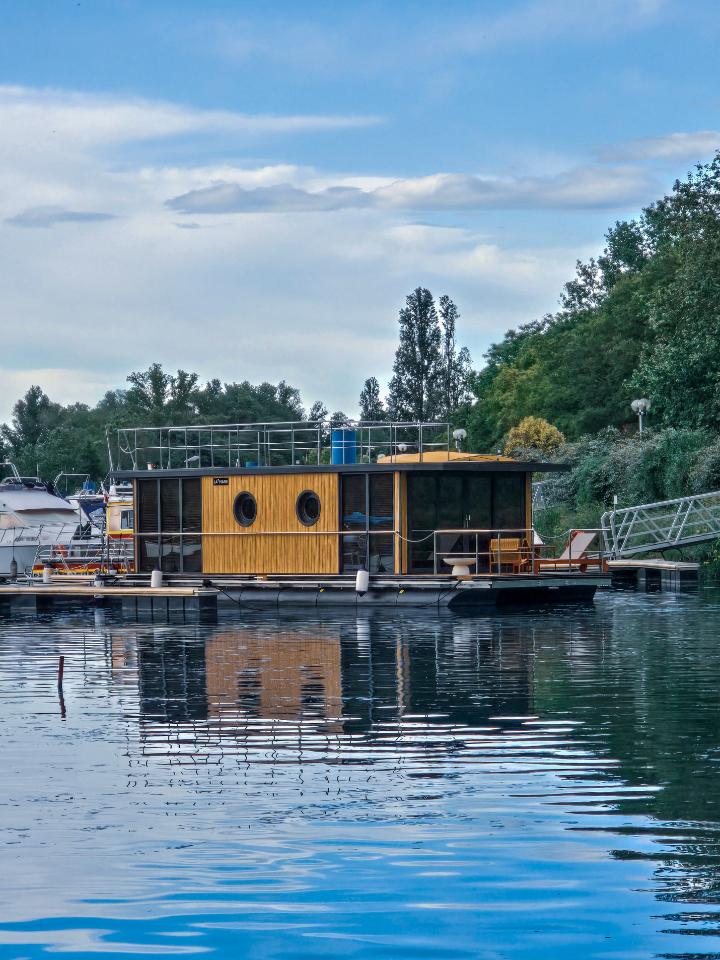 GreenGo « Houseboat » Luxe • Spa • Toit-terrasse • Rhône Valence