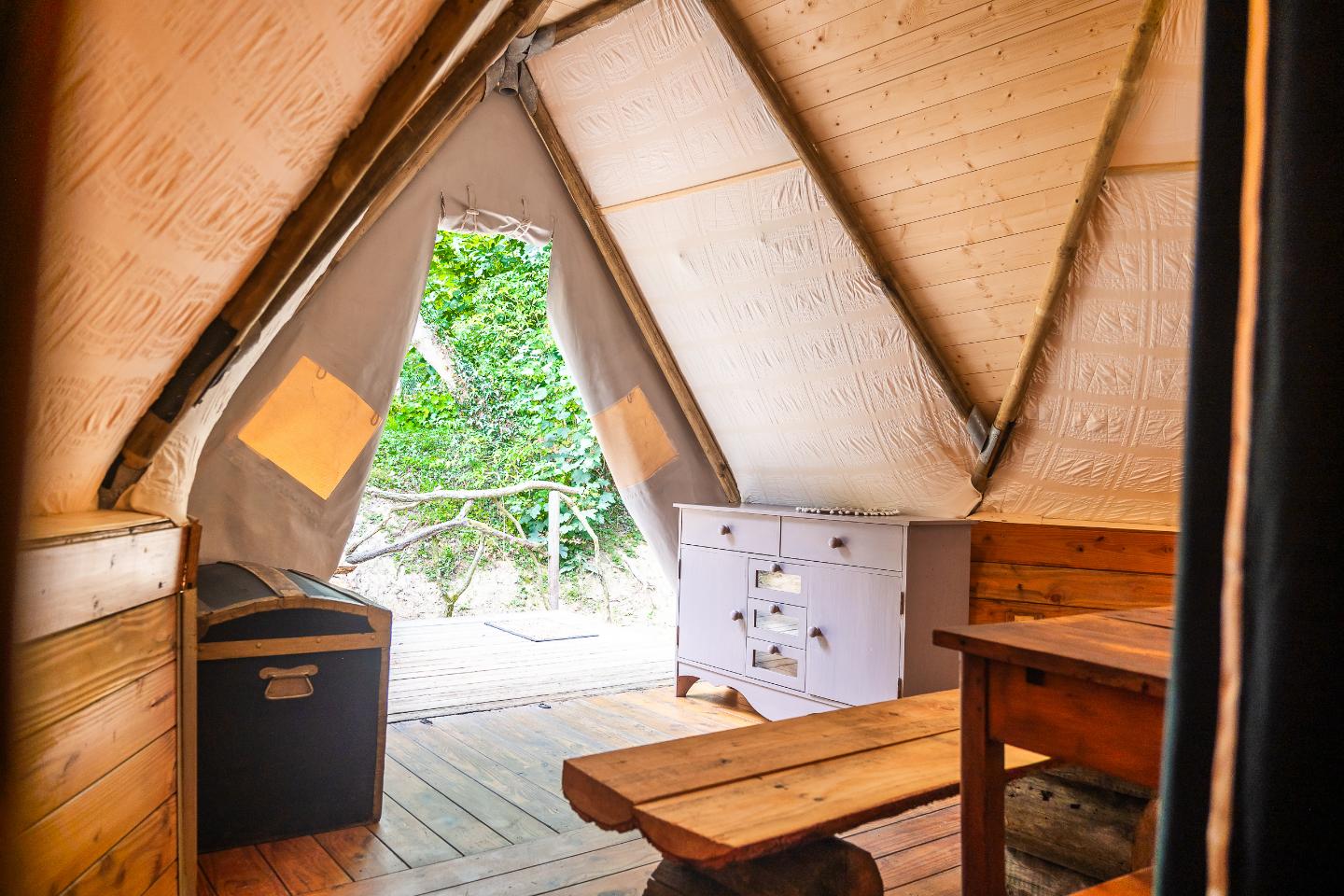 Logement GreenGo: Tipi Trappeur - Image 8