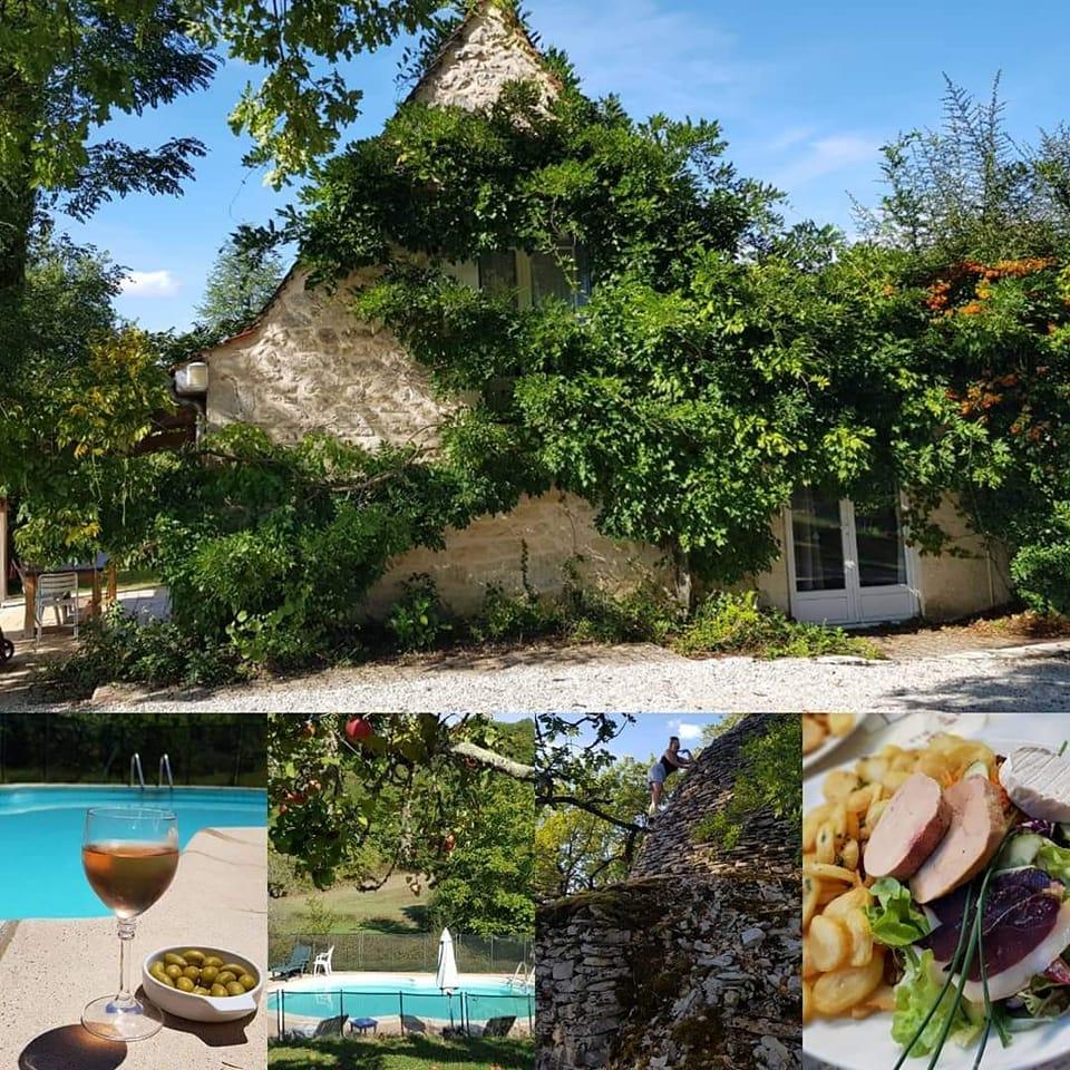 Logement GreenGo: La Tribu, Ancienne Grange lotoise rénovée avec piscine privée