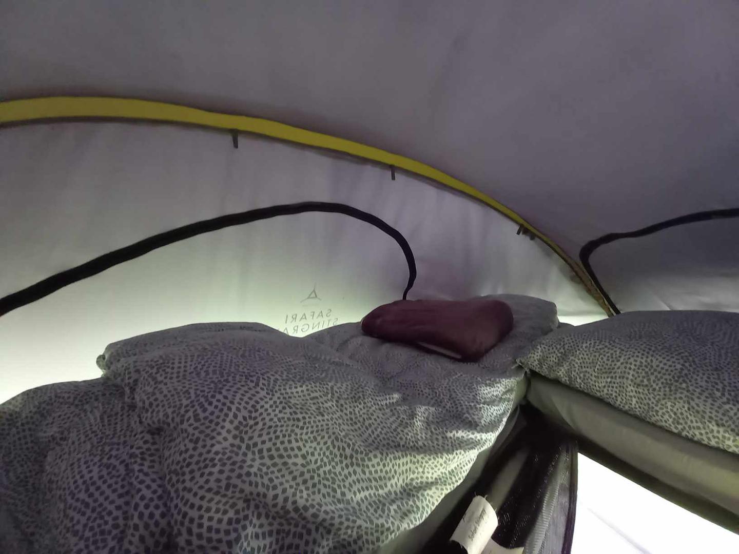 Logement GreenGo: Bus soleil avec une tente dans les arbres et une tente cocoon - Image 7
