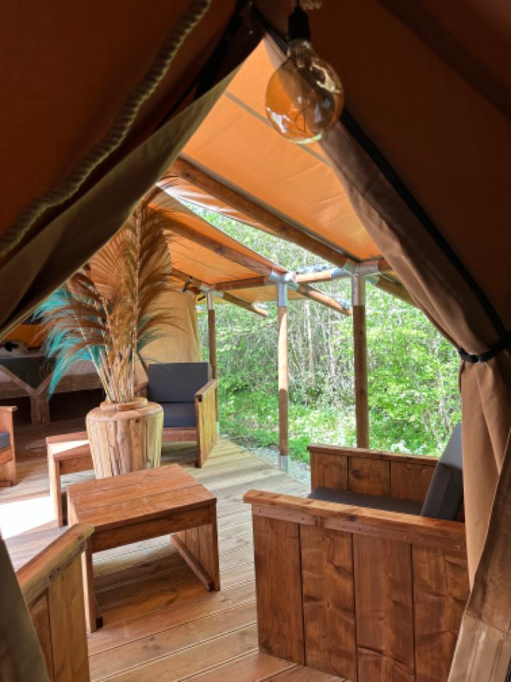 Logement GreenGo: Tente Safari Lodge & accès au Spa  Nordik Expérience inclus - Image 5