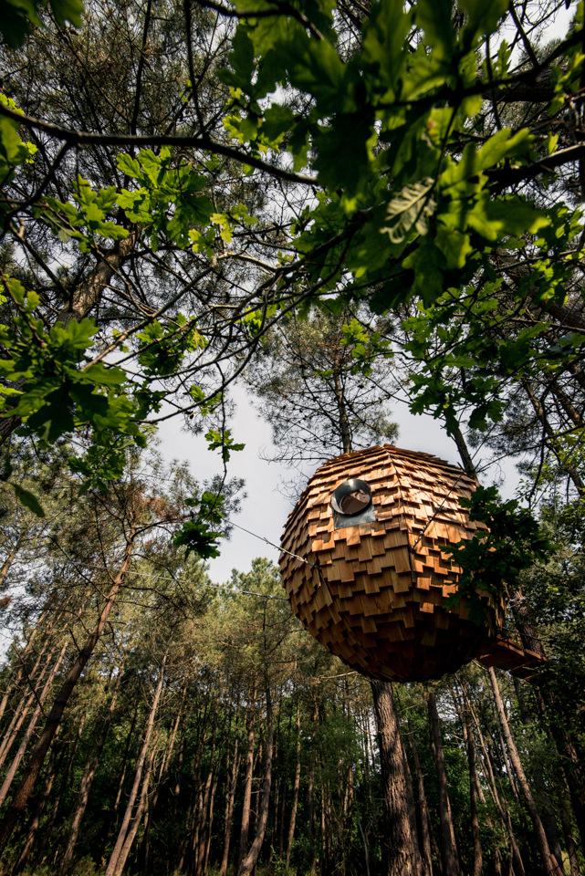 Logement GreenGo: Lov'nid suspendu dans les arbres - Image 2