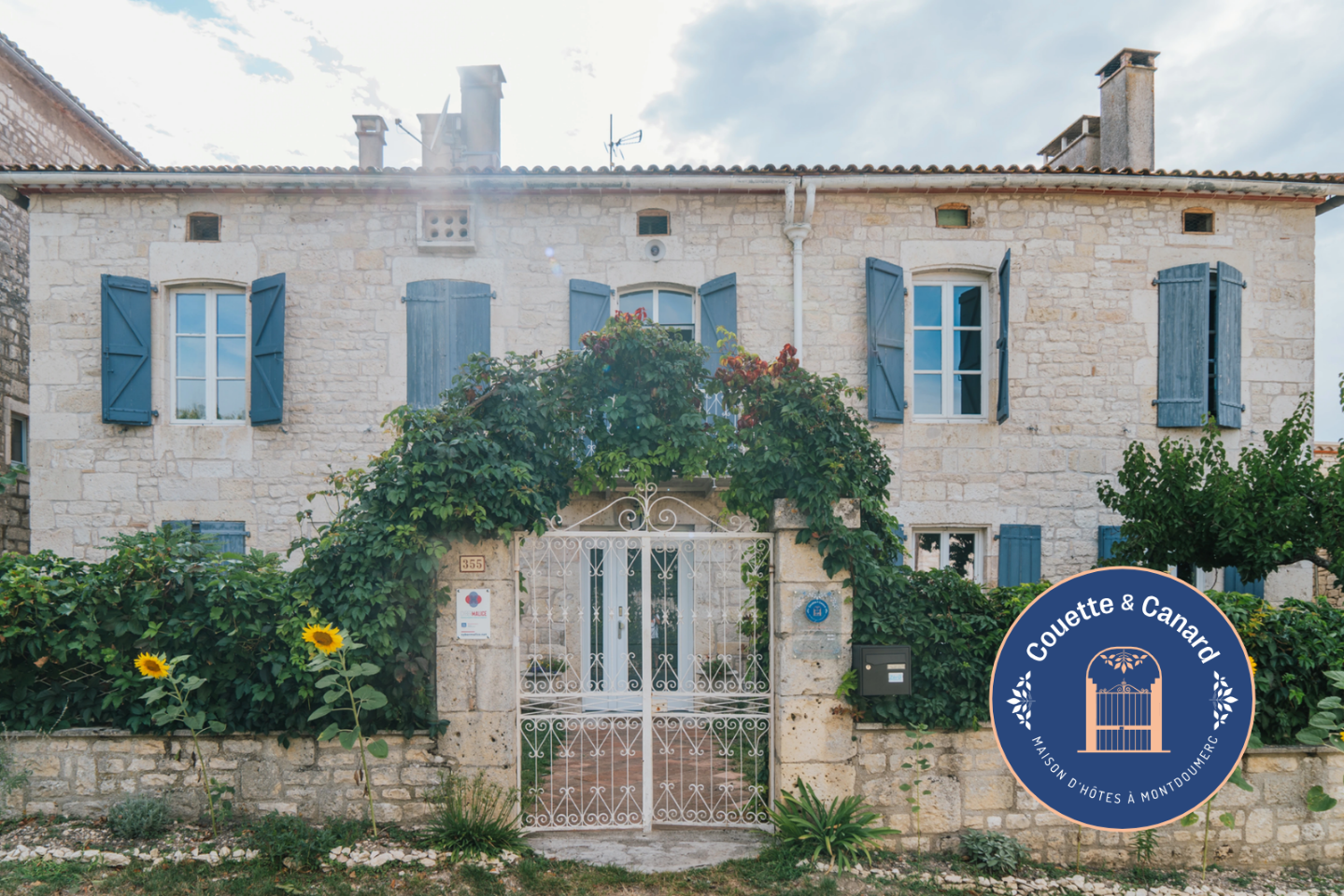 Logement GreenGo: Maison d'hôtes et gîte (4 personnes) de charme Couette & Canard