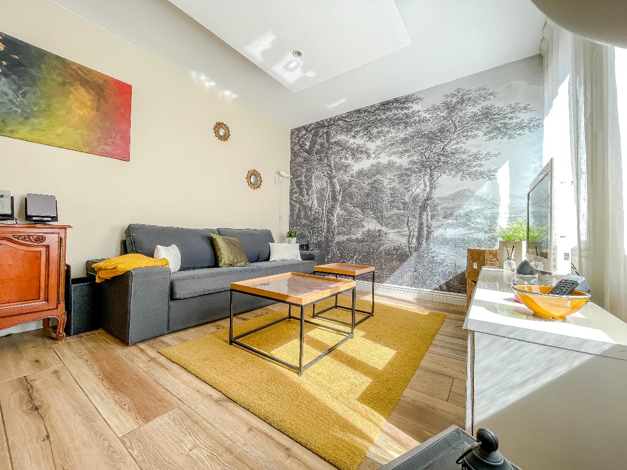 GreenGo ❤️rétromirabeau le Raspail ⭐️⭐⭐️ 65m² avec Vue - 2 Chambres - 4 pers - Cours Mirabeau -👍emplacement