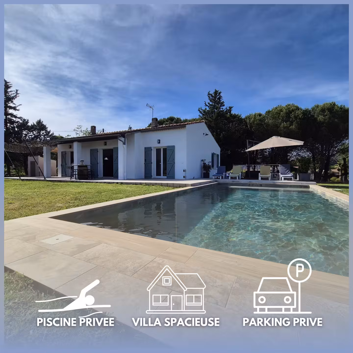 GreenGo Villa unique piscine et foret