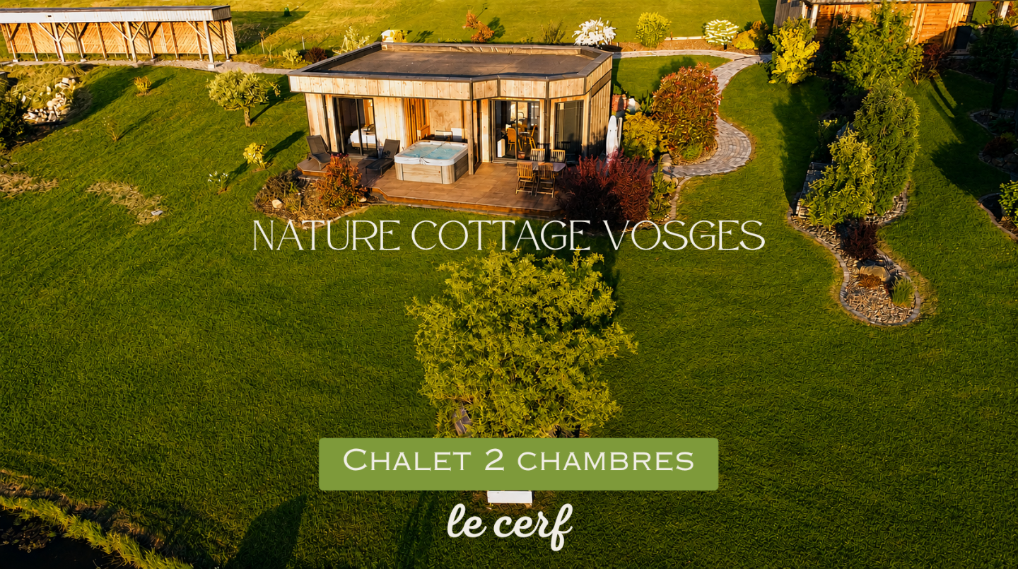 GreenGo Domaine Nature Cottage Vosges Ecolodge le Cerf