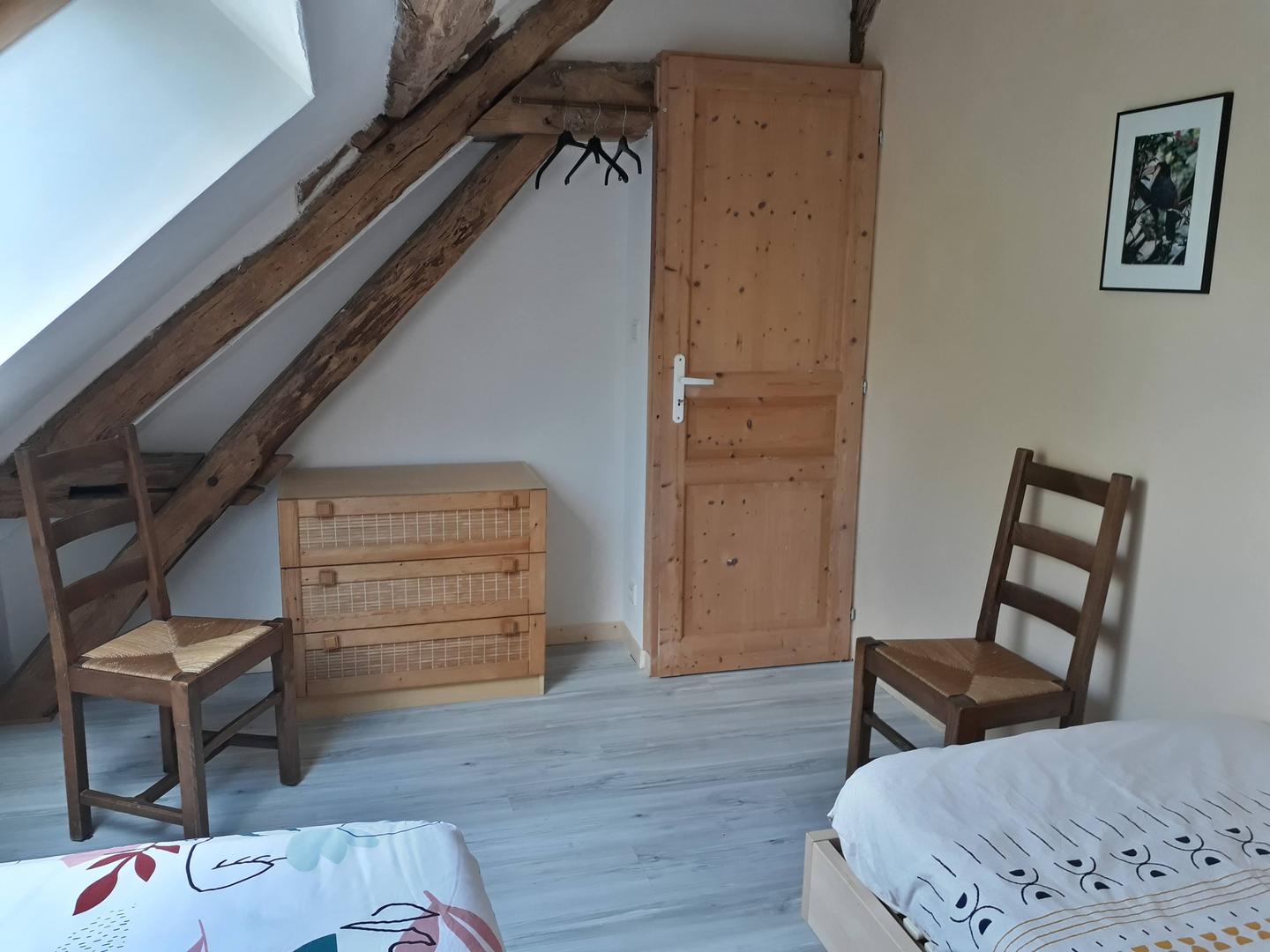 Logement GreenGo: Chambre "Ocre" - 2 lits simples - Image 2