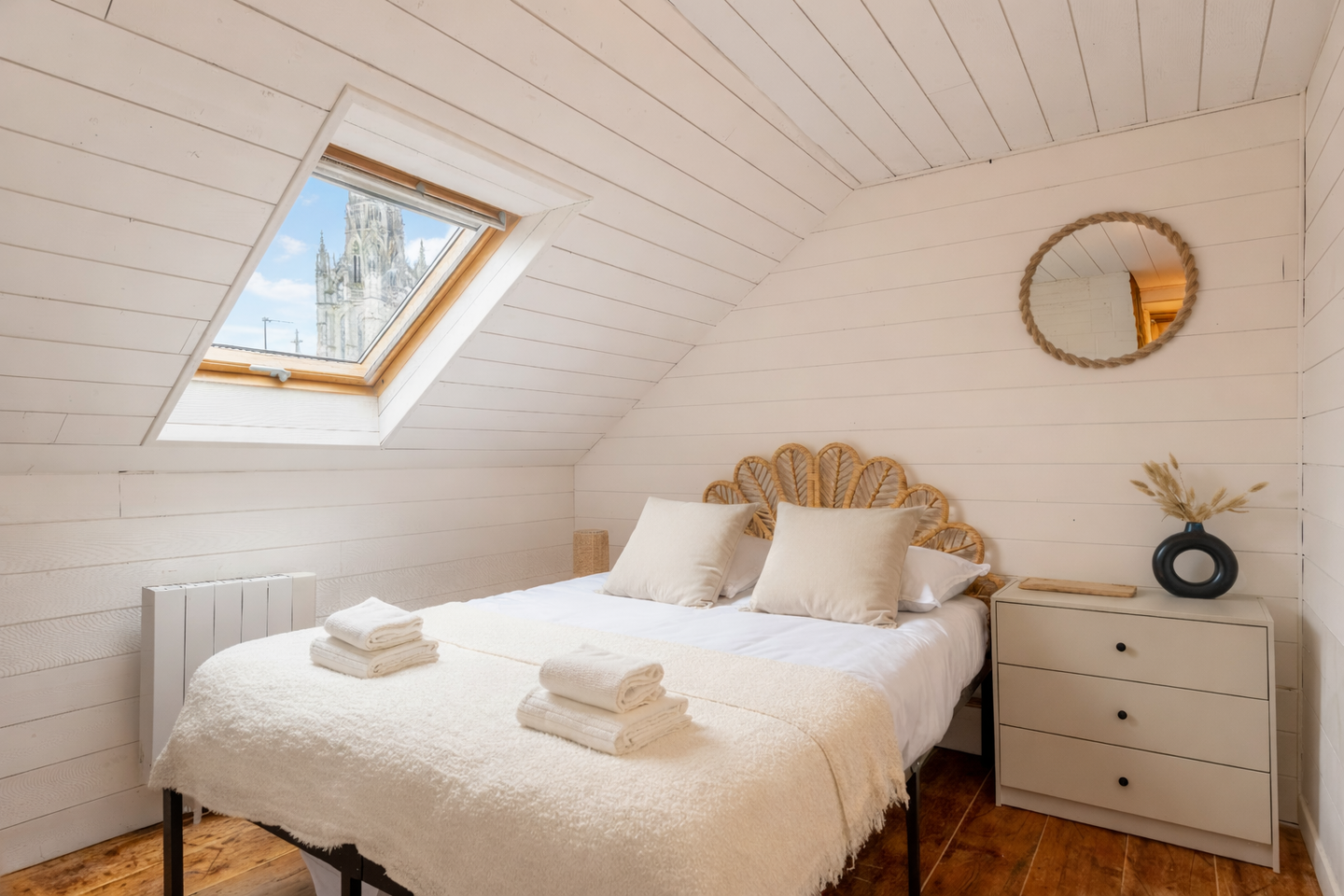 GreenGo Dormez face aux flèches - Vue cathédrale unique