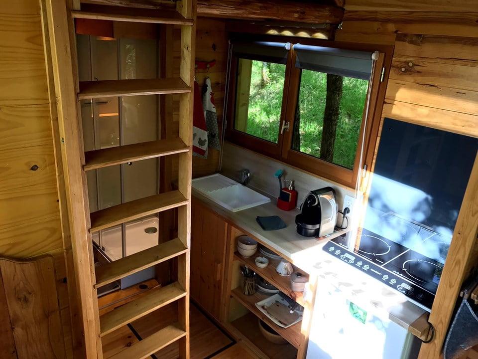 Logement GreenGo: Tiny House du Nid de la Chouette - Image 5