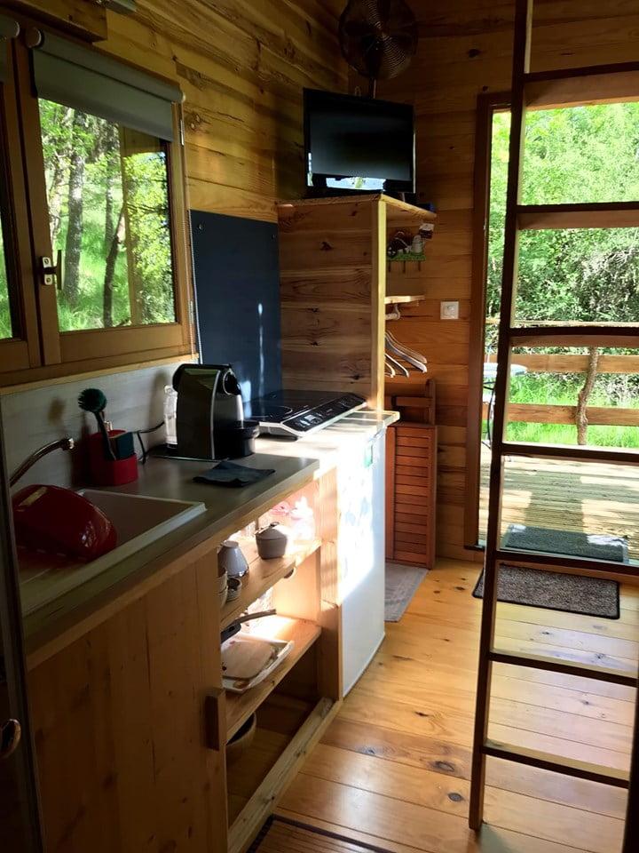 Logement GreenGo: Tiny House du Nid de la Chouette - Image 6