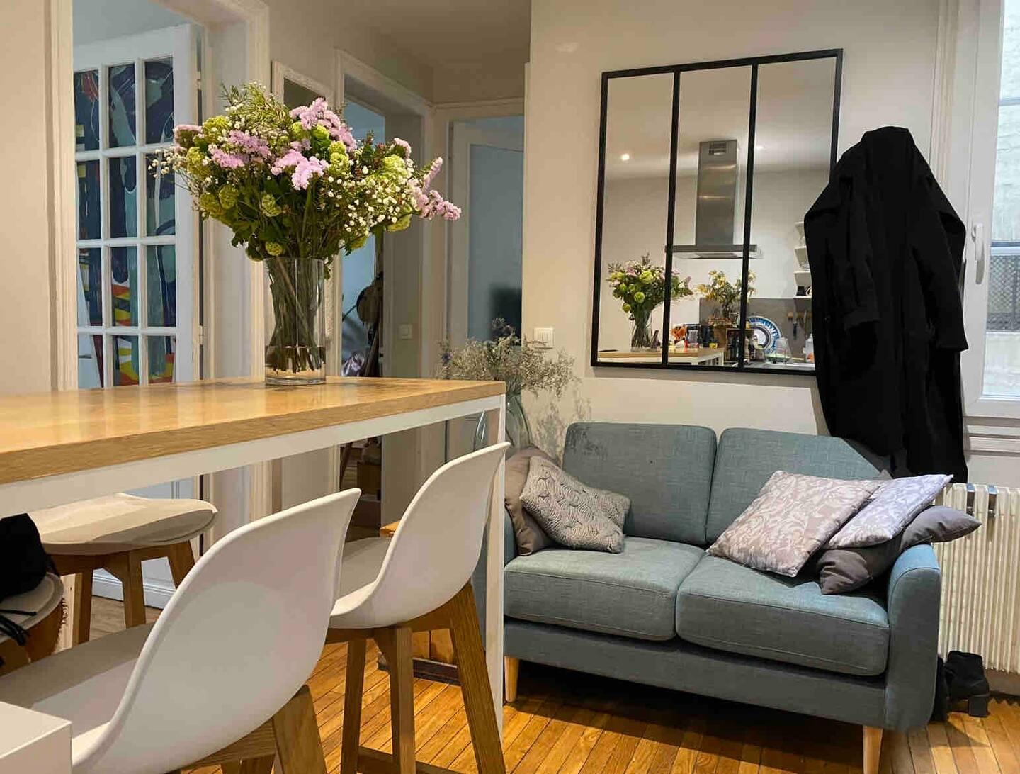 Hôte GreenGo: Appartement parisien typique - cosy & lumineux