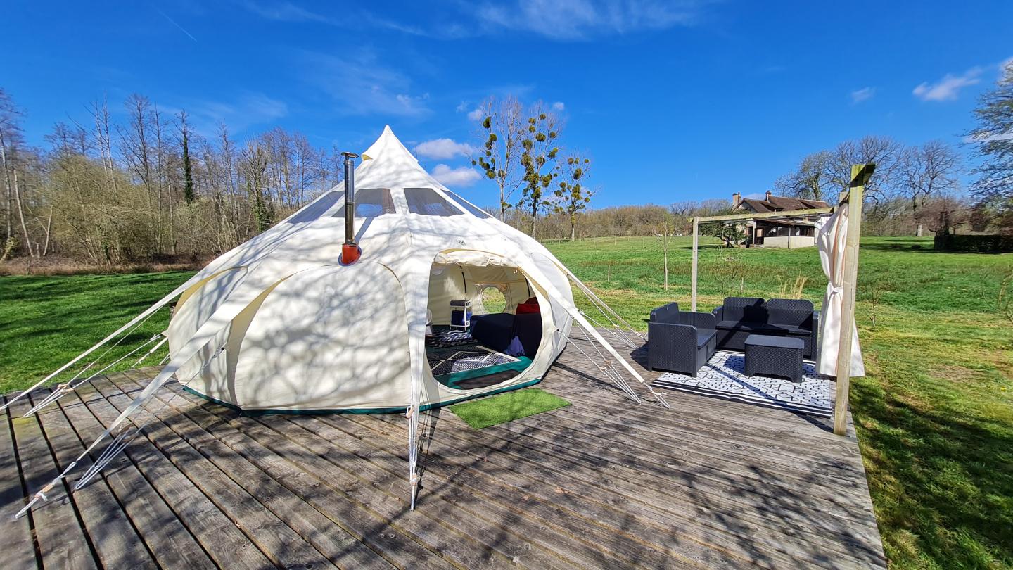 Logement GreenGo: Tente/Dôme Sky Walker avec toit transparent - Image 2