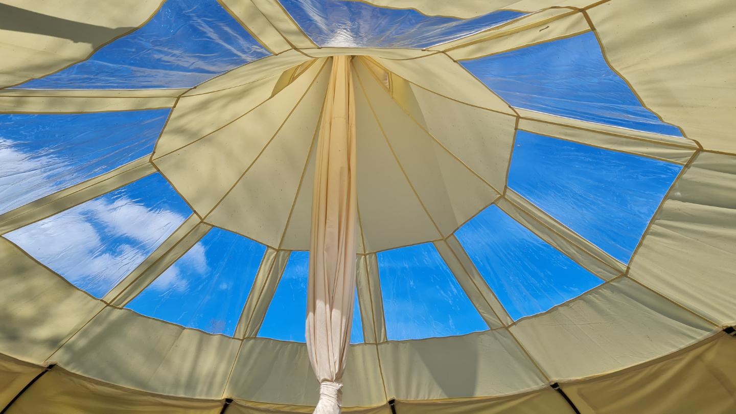 Logement GreenGo: Tente/Dôme Sky Walker avec toit transparent - Image 5