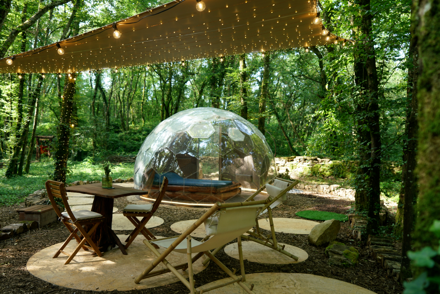 Logement GreenGo: Bulle au coeur des bois avec petit déjeuner - Ô Pays Des Bois - Image 2