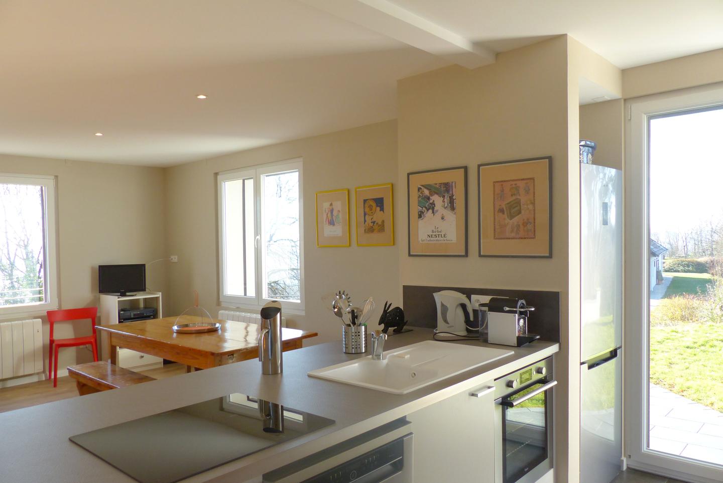 Logement GreenGo: Le Mac Mahon, maison 3 chambres, vue splendide sur les Montagnes du Jura - Image 11