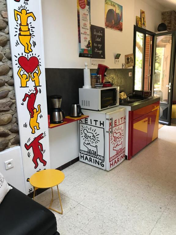 Logement GreenGo: Studio familial Keith Haring - Image 6
