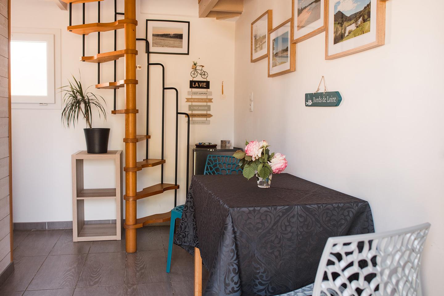 GreenGo La Biocyclette sur Loire, chambre d'hôtes