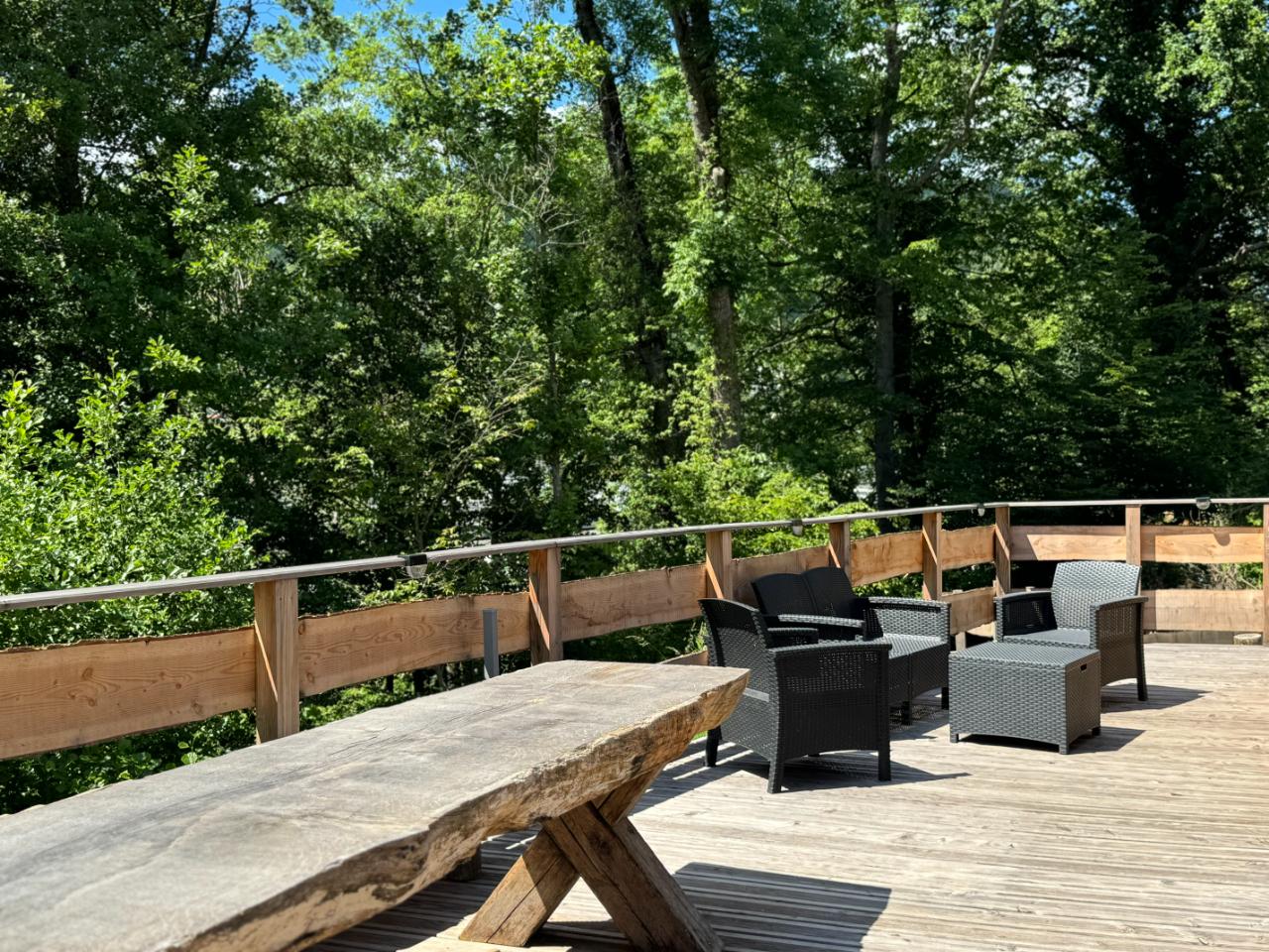 Logement GreenGo: Le Binôme, 2 Tiny Houses reliées par une grande terrasse avec bain nordique - Image 5