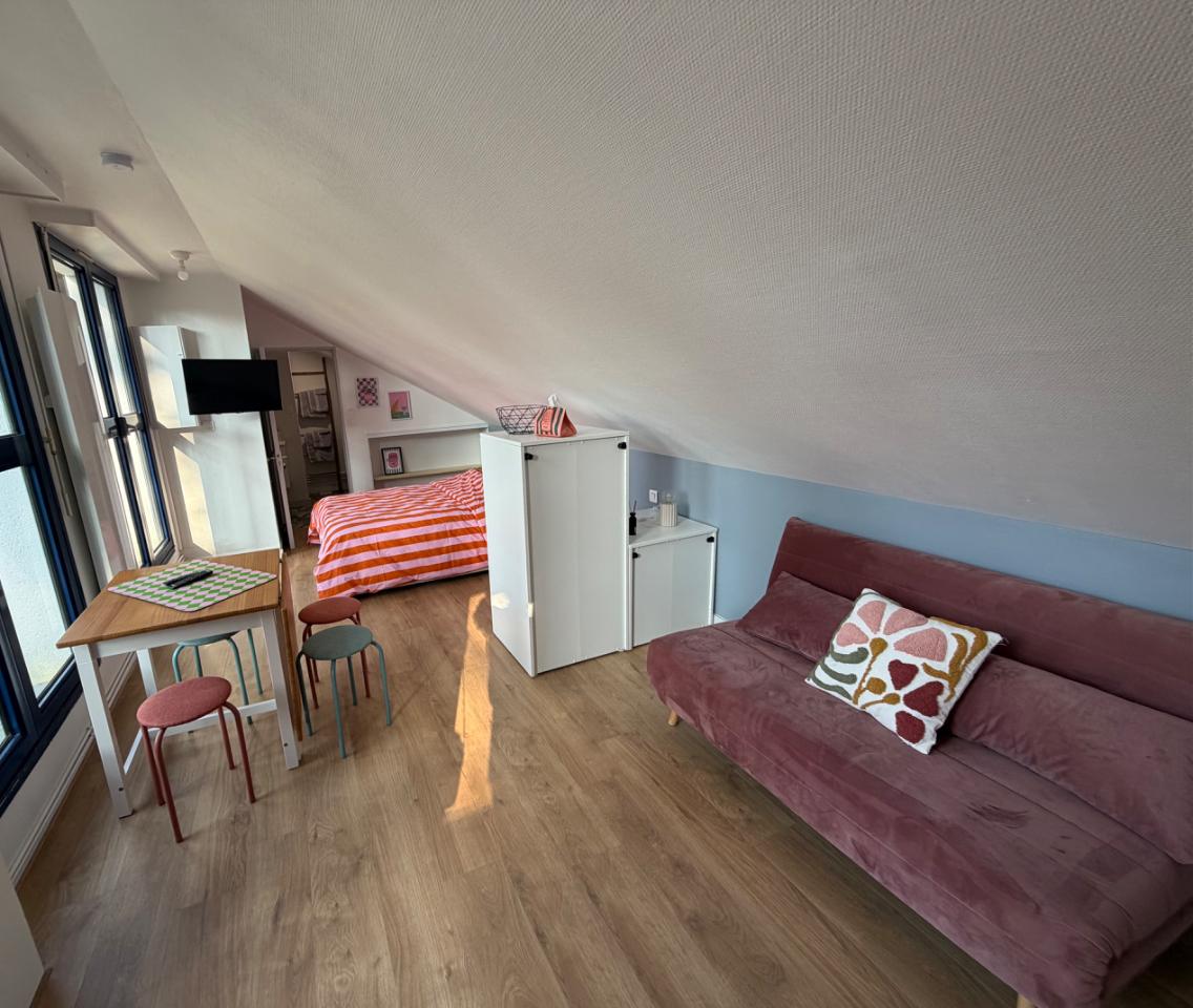 GreenGo Studio cosy avec terrasse privée & plage à pied