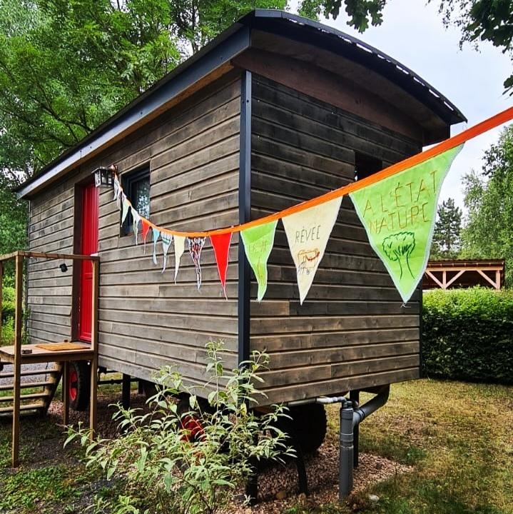 Logement GreenGo: La tiny house - Roulotte toute équipée à Etat Nature - Image 8