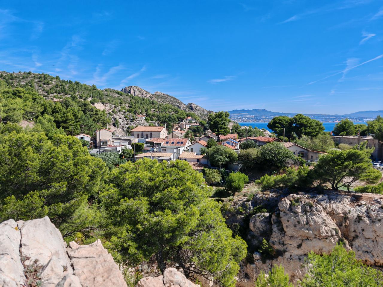 Maison Calanque Marseille au bord de l'eau