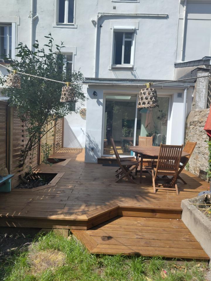 Logement GreenGo: Appartement avec terrasse & jardin dans Nantes