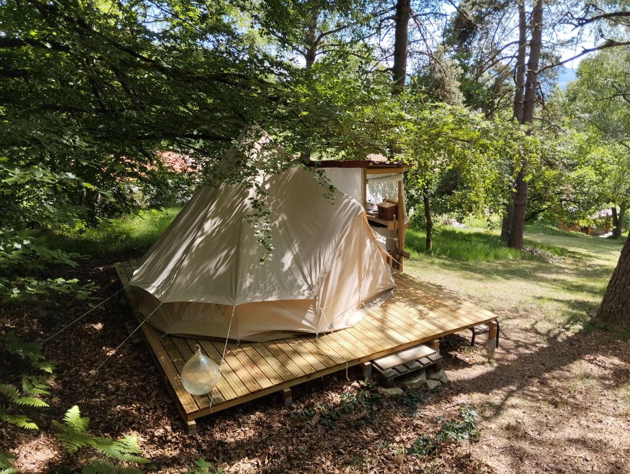 Tipi nordique à la Ramie