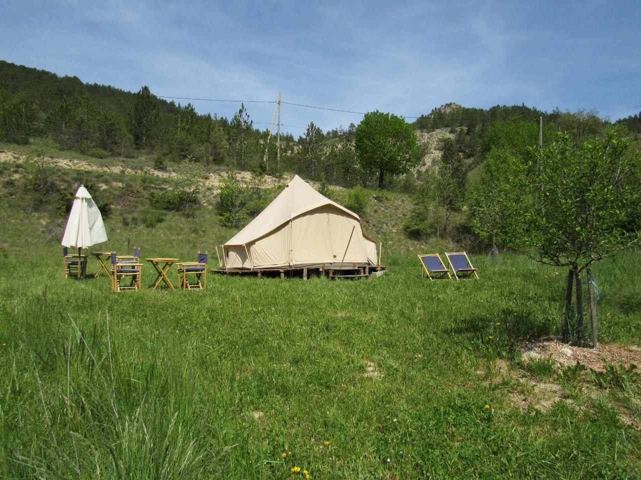 Logement GreenGo: Tente Lodge Nature