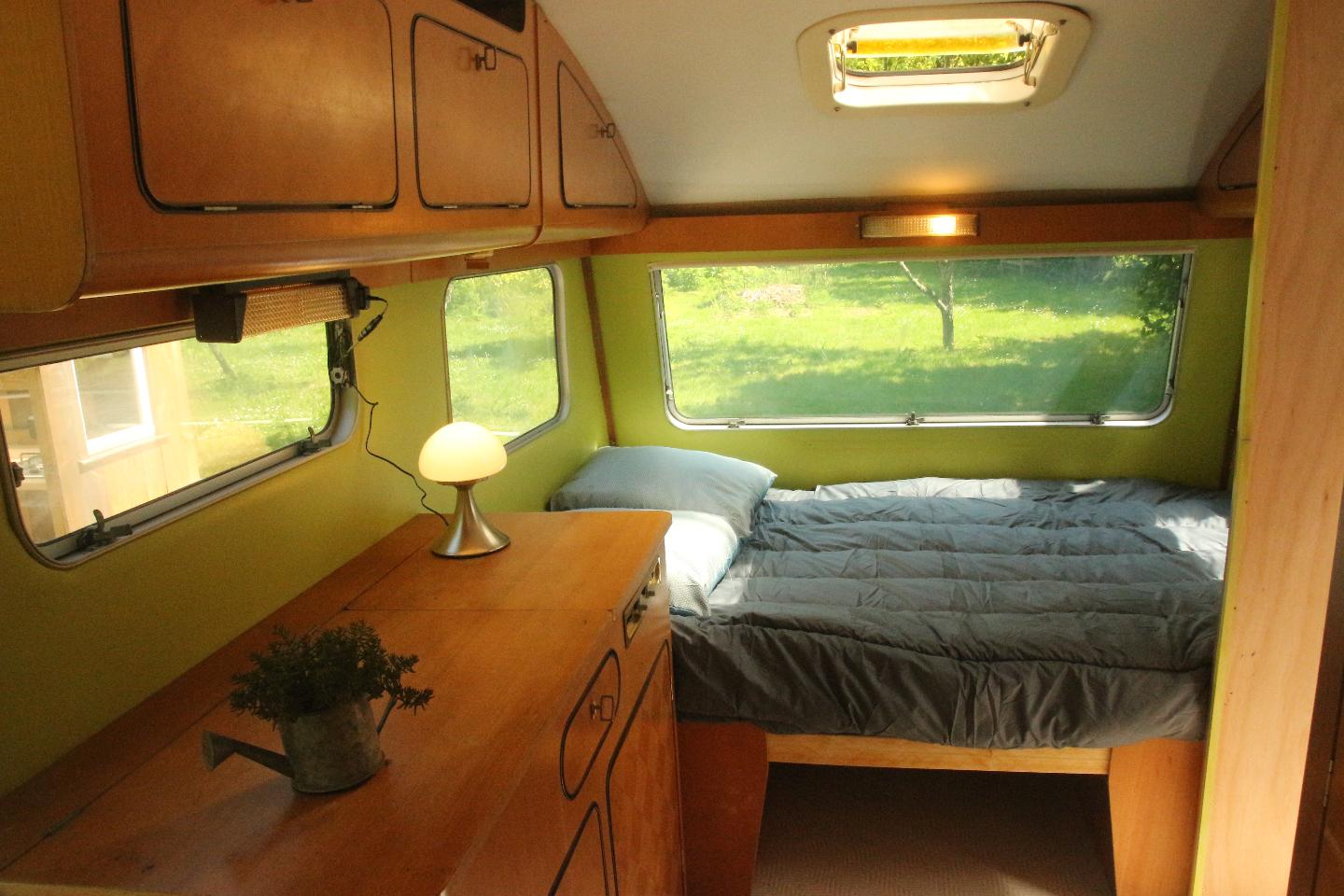 Logement GreenGo: Caravane vintage. - Image 7
