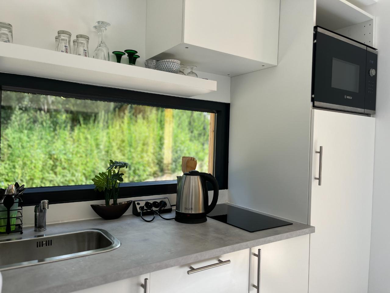 Logement GreenGo: Tiny House Cassiopée avec bain nordique - Image 11