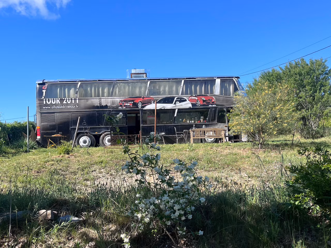 Logement GreenGo: Le bus sous les étoiles