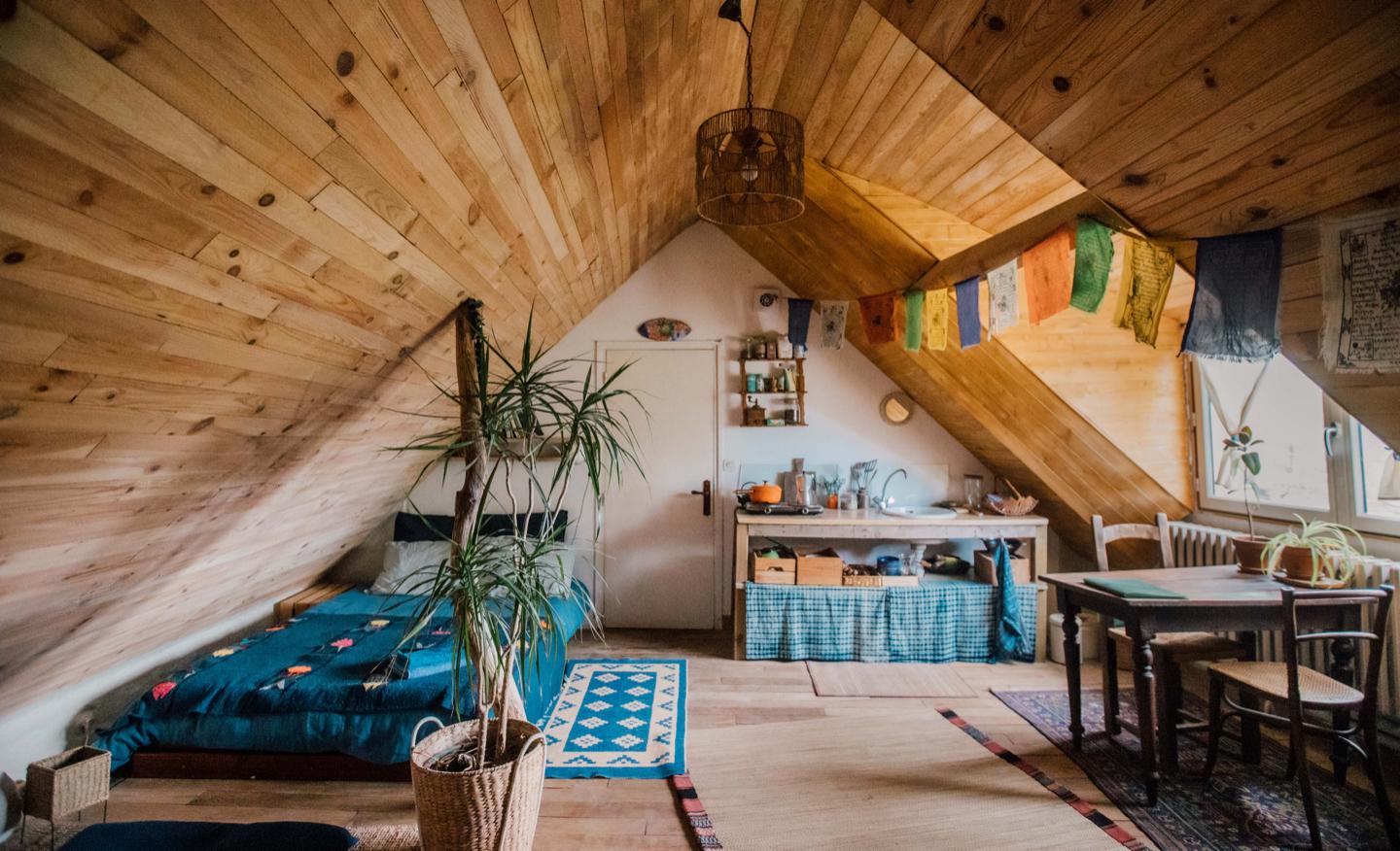 Logement GreenGo: Ladakh Loft 🌱 Studio dans une micro-ferme en permaculture