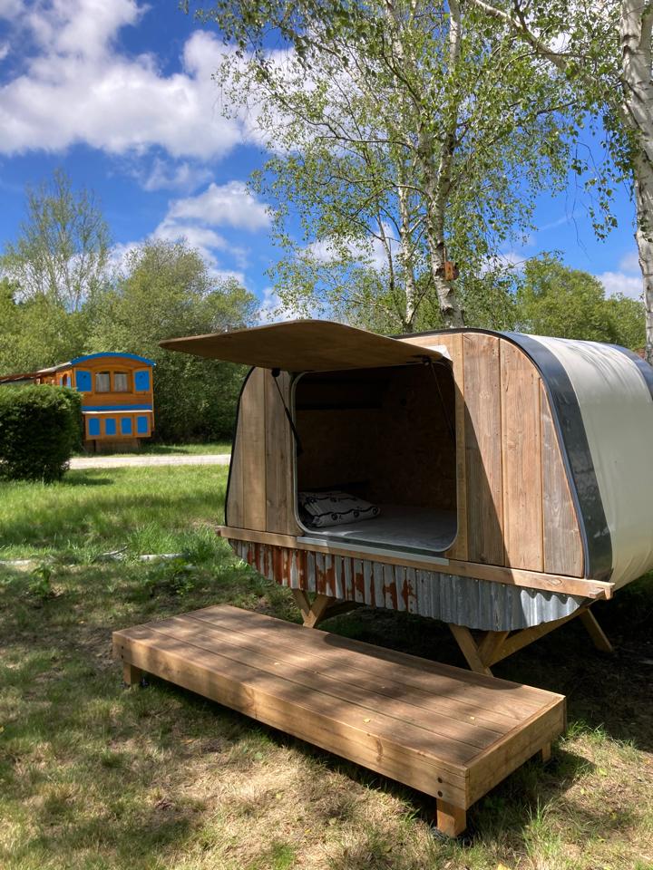 Hôte GreenGo: Mobil-home 6 places et sa mini caravane 2 places, Médoc écolieu camping lac et accès forêt. - Image 3