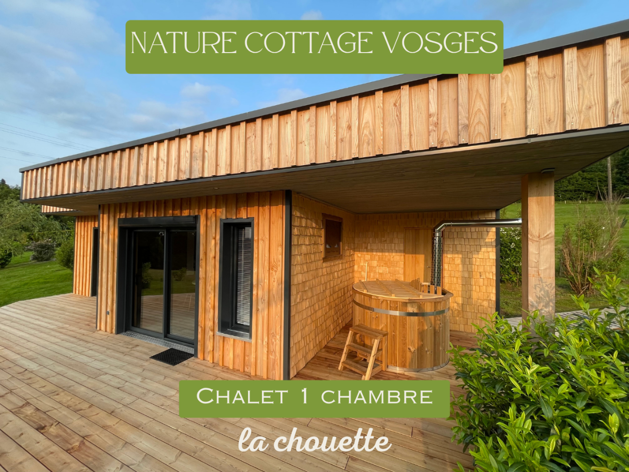 Hôte GreenGo: Domaine Nature Cottage Vosges ecolodge la Chouette