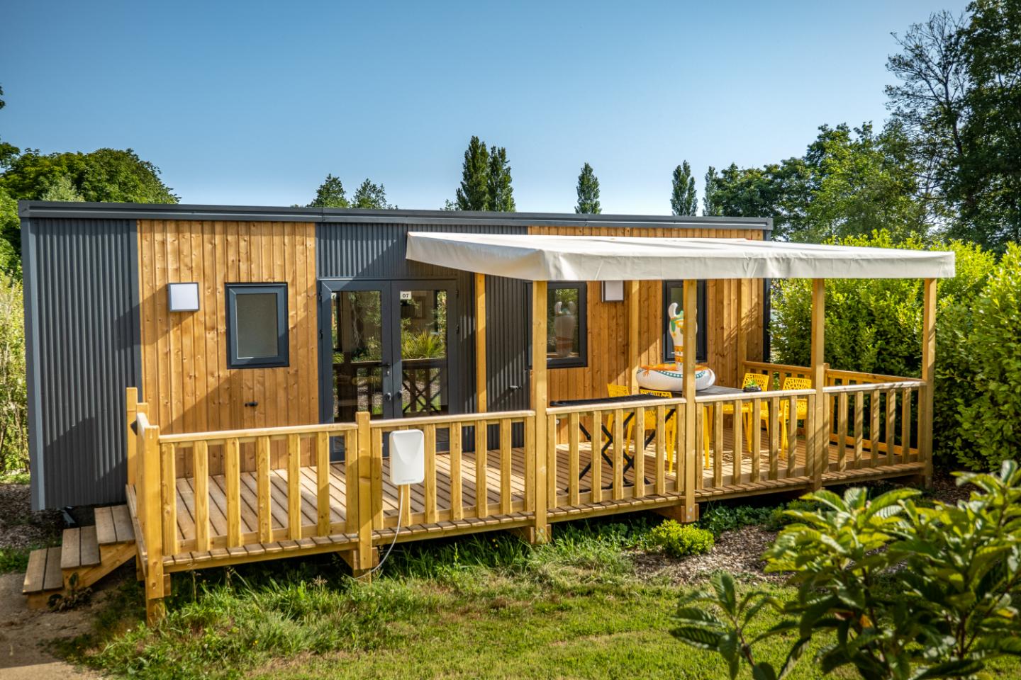 Logement GreenGo: Cottage TY PREMIUM 2 chambres + Terrasse semi couverte + TV (32m² / 2022) - Image 3
