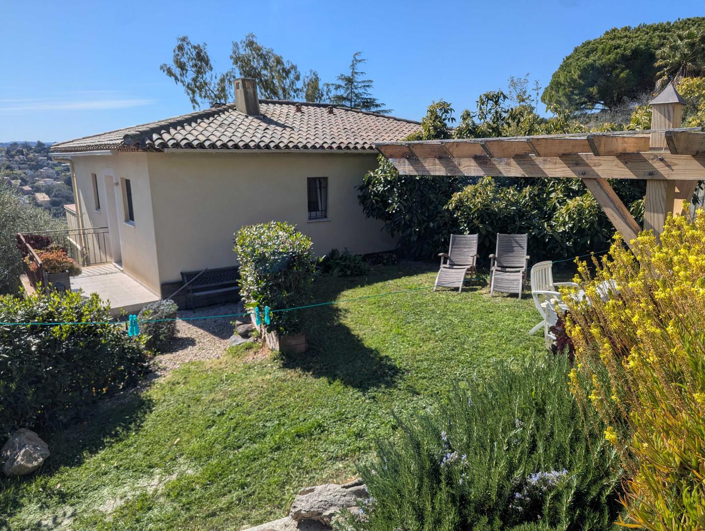 Hôte GreenGo: Haut de villa avec jardin privé plein pied - calme, plein ciel, parking privé