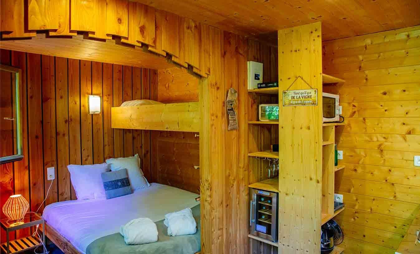 Logement GreenGo: Oenolodge avec Spa - Image 4