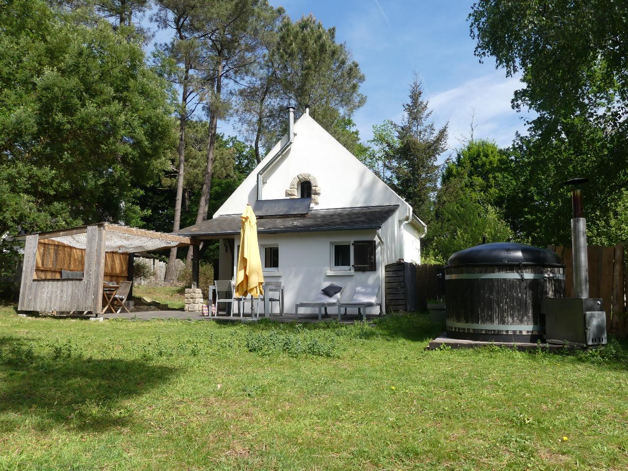 Logement GreenGo: Entre mer et nature -Ty Lety cottage - Bain nordique et sauna, plages proches